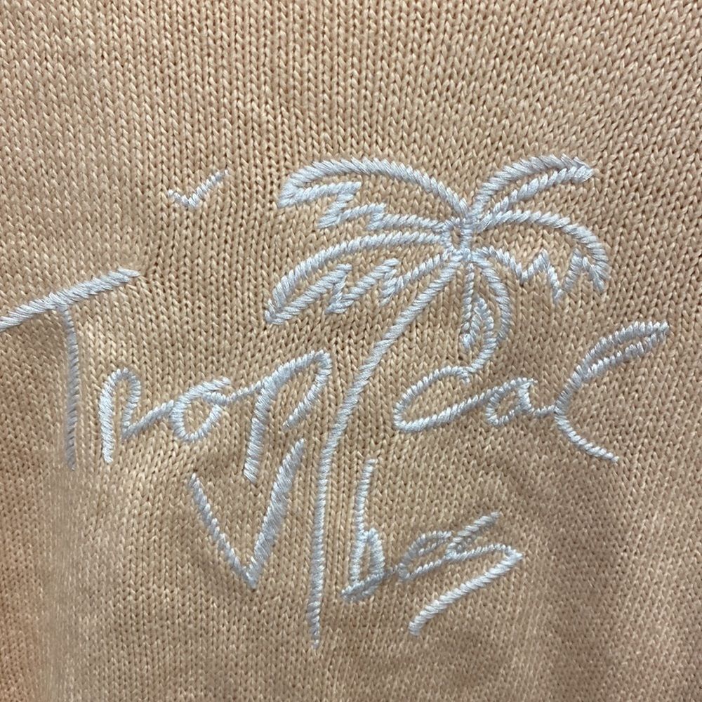 Beachly x Goldfish Kiss Tropical Vibes Sweater XL - Picture 4 of 5